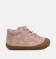 Naturino Cocoon Embroidery Chaussures b&eacute;b&eacute; en Rose pour filles (380179) - pour semelles orthop&eacute;diques