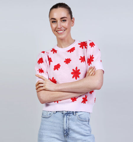 Vila Truien Beige/Blauw/Roze