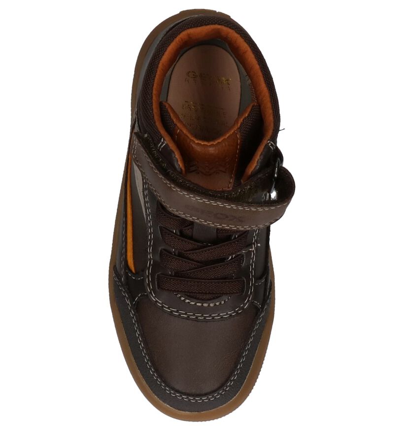 Geox Chaussures hautes en Noir en simili cuir (223190)