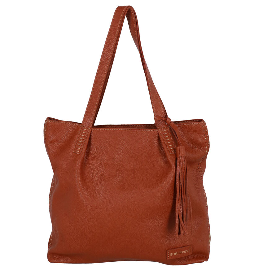 Suri Frey Stacy Cognac Shopper Tas in kunstleer (290122)