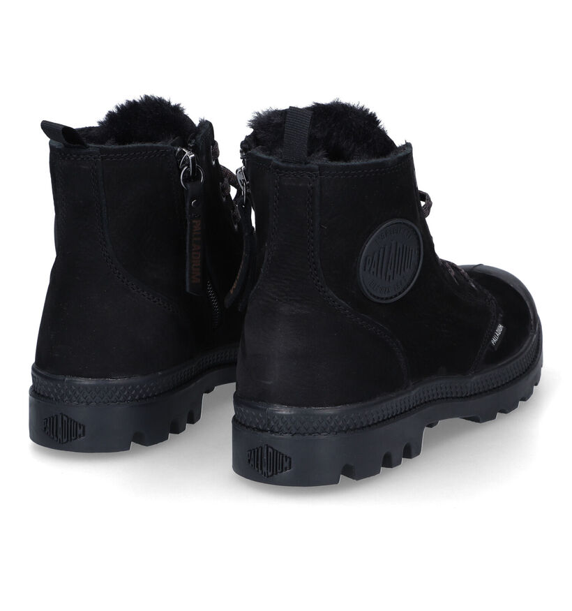 Palladium Pampa Hi Bottines en Camel en nubuck (313500)