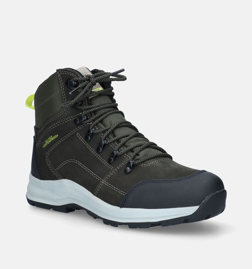 Safety Jogger Adventure Scout Kaki Wandelschoenen voor heren (326985) - geschikt voor steunzolen