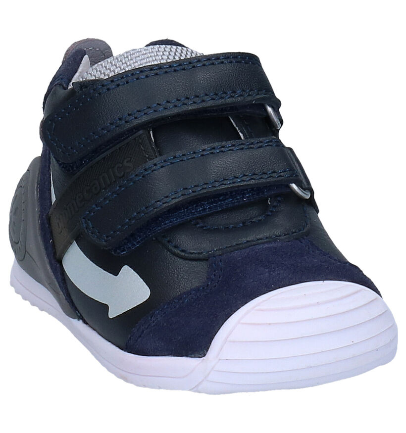 Biomecanics Chaussures pour bébé  en Bleu foncé en cuir (282834)