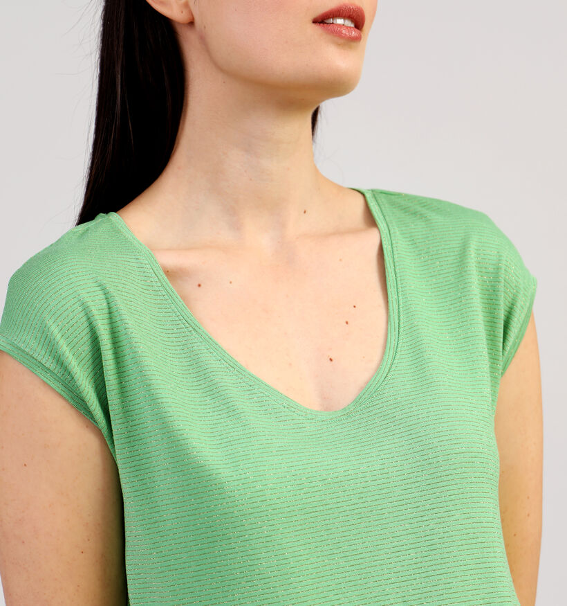 Pieces Billo Groen T-shirt voor dames (351135)