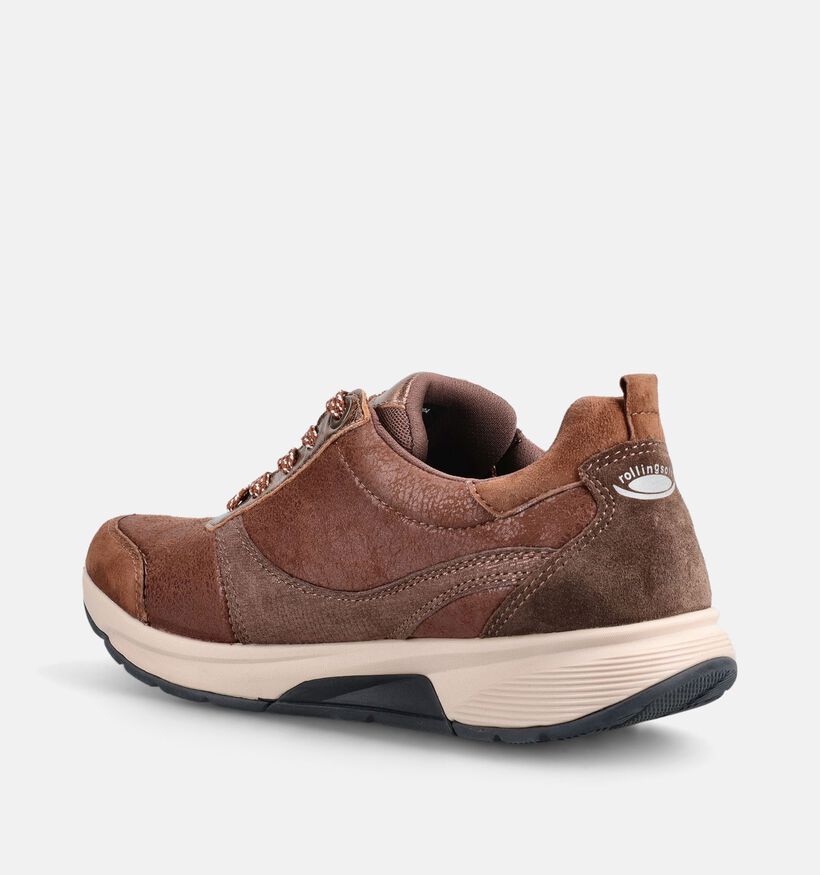 Gabor Bruine Sneakers voor dames (378268) - geschikt voor steunzolen