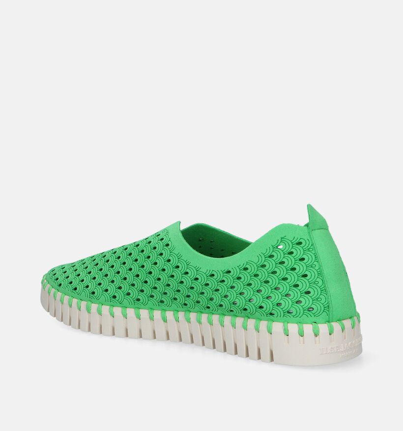 Ilse Jacobsen Tulip Chaussures à enfiler en Vert pour femmes (340290) - pour semelles orthopédiques