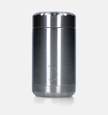 Lunchpotje zilver