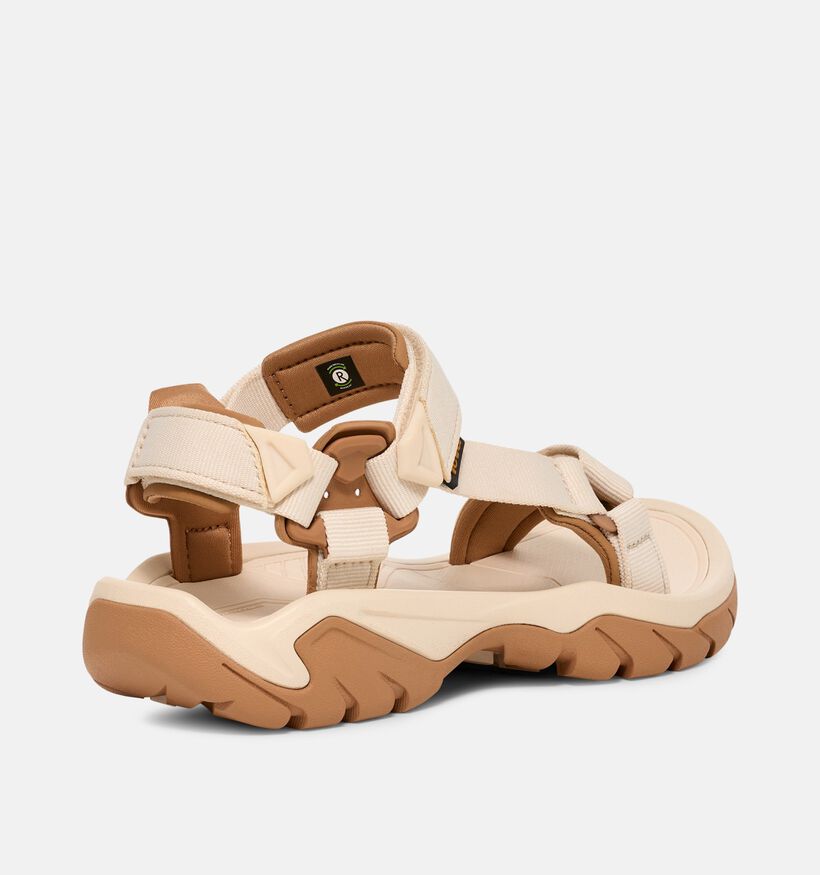 Teva Terra Fi Lite Sandales plates en Beige pour femmes (370887)
