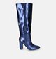 Mexx Krystal Bottes en Bleu pour femmes (328491)