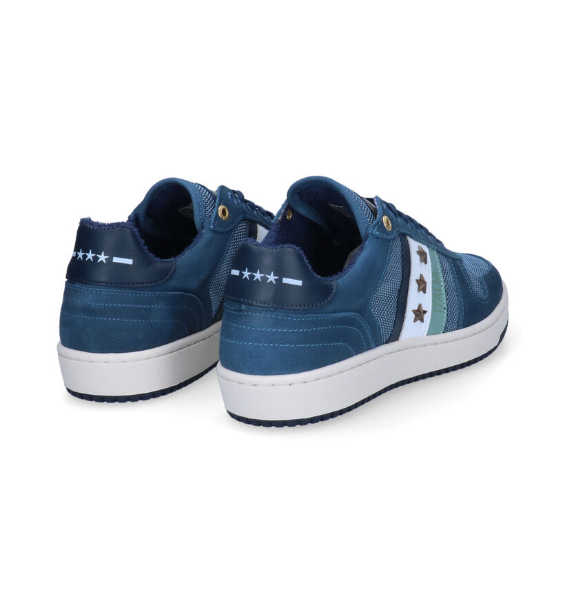 Pantofola d'Oro Bolzano Chaussures à lacets en Bleu pour hommes (305468) - pour semelles orthopédiques