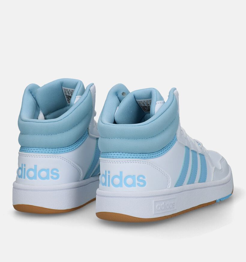 adidas Hoops 3.0 Mid Baskets en Blanc pour femmes (326282)