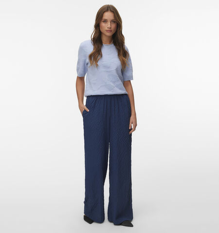 Vero Moda Pantalons Bleu