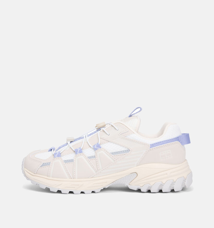 Tommy Hilfiger Outdoor Runner Baskets en Beige pour femmes (366172) - pour semelles orthopédiques