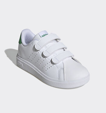 adidas Advantage Low Sneakers Cloud White/Cloud White/Green/Cloud White/ Cloud White/ Greyen