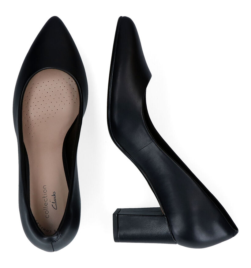 Clarks Aubrie Sun Escarpins en Noir pour femmes (309874)