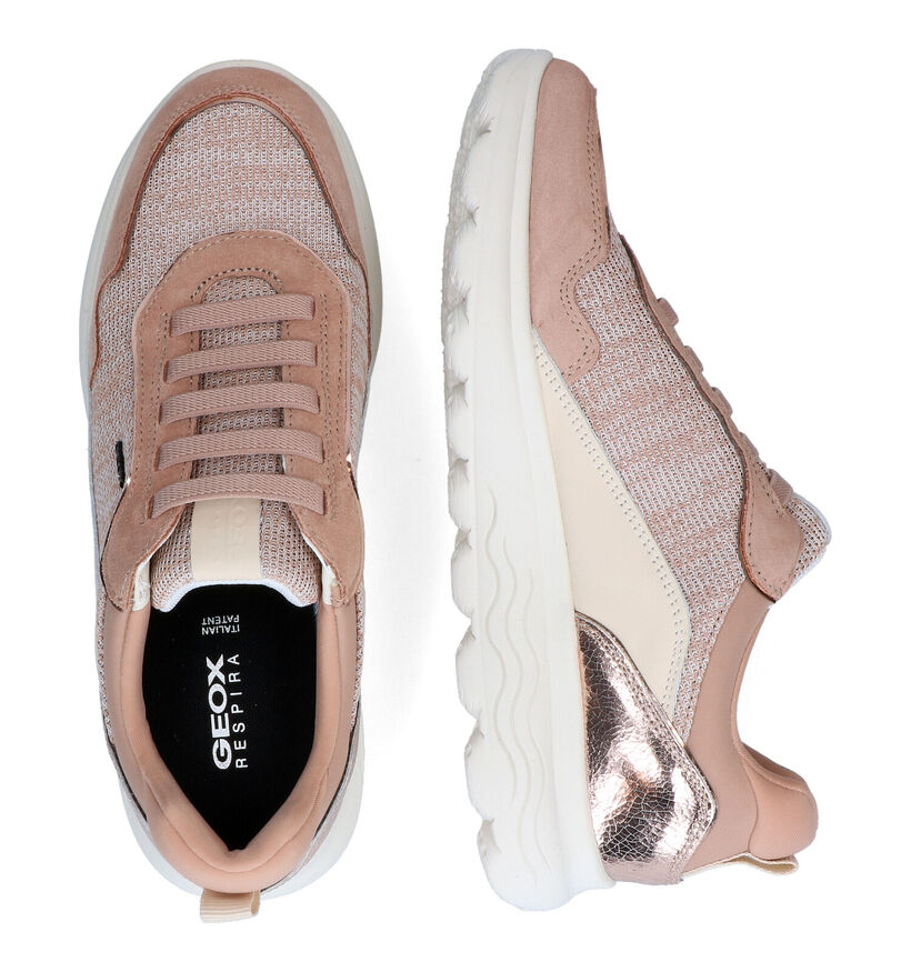 Geox Spherica Roze Sneakers voor dames (303532) - geschikt voor steunzolen