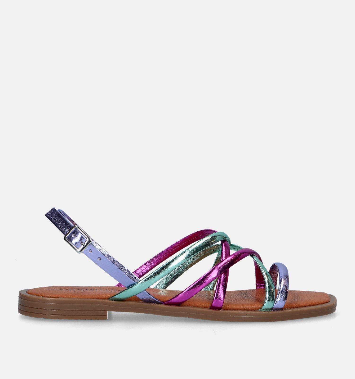 Platte hotsell sandalen dames