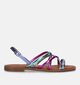 Signatur Paarse Platte sandalen voor dames (334994)