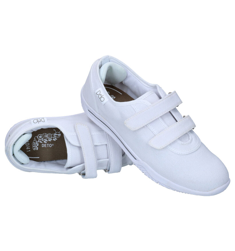 Deto Chaussures de sport en Blanc pour filles, garçons (293529) - pour semelles orthopédiques
