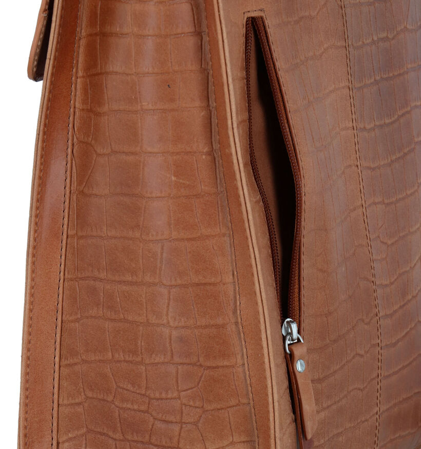 Burkely Icon Ivy Sac à dos en Noir en cuir (307974)