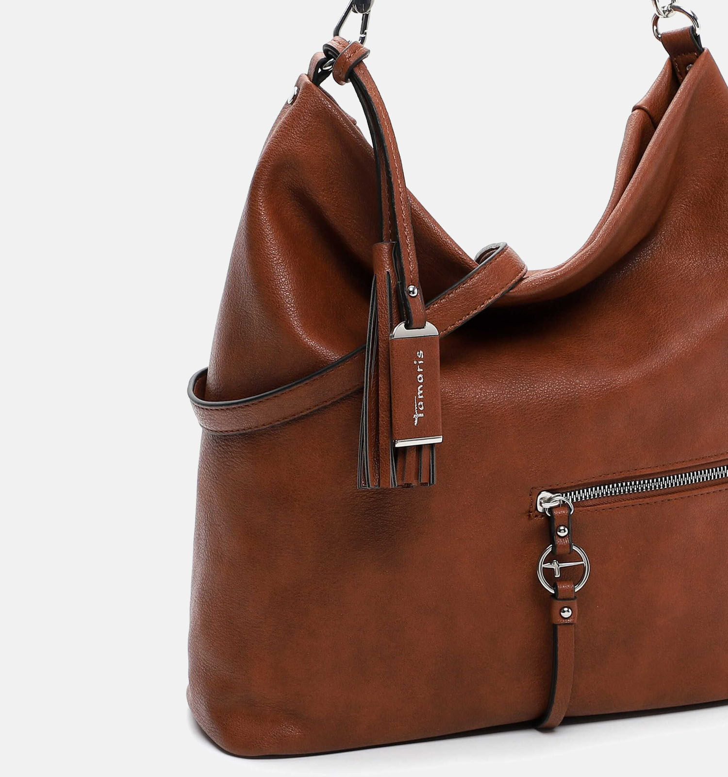 Tamaris Nele Cognac Schoudertas Dames Schoudertassen Online op TORFS.BE