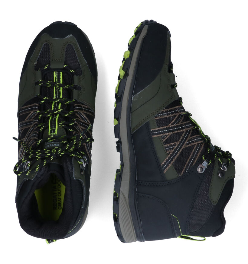 Regatta Samaris Chaussures de randonnée en Vert kaki pour hommes (303658) - pour semelles orthopédiques