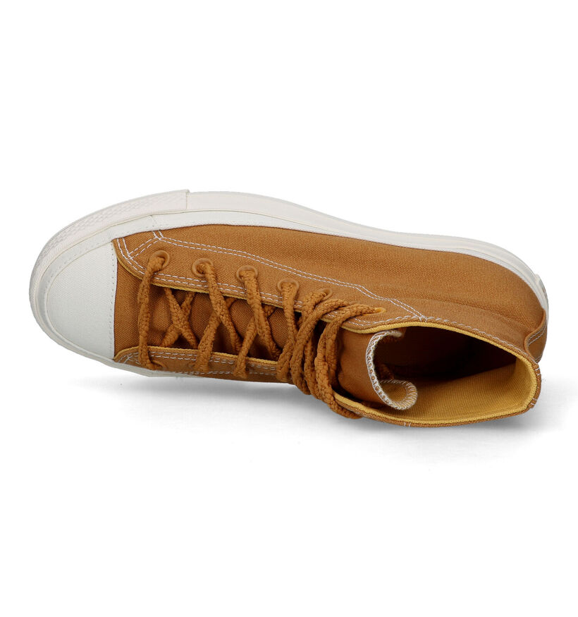 Converse CT AS Lift Platform Workwear Gele Sneakers voor dames (320389)
