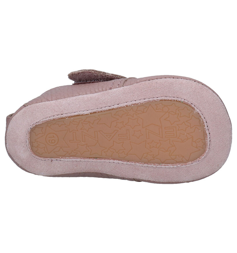 Enfant Chaussons pour bébé en Rose foncé pour filles (297709)