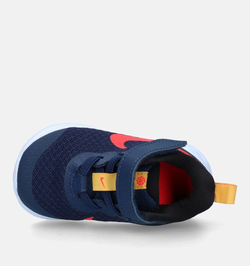 Nike Revolution 6 TD Baskets en Bleu pour garçons, filles (328092)