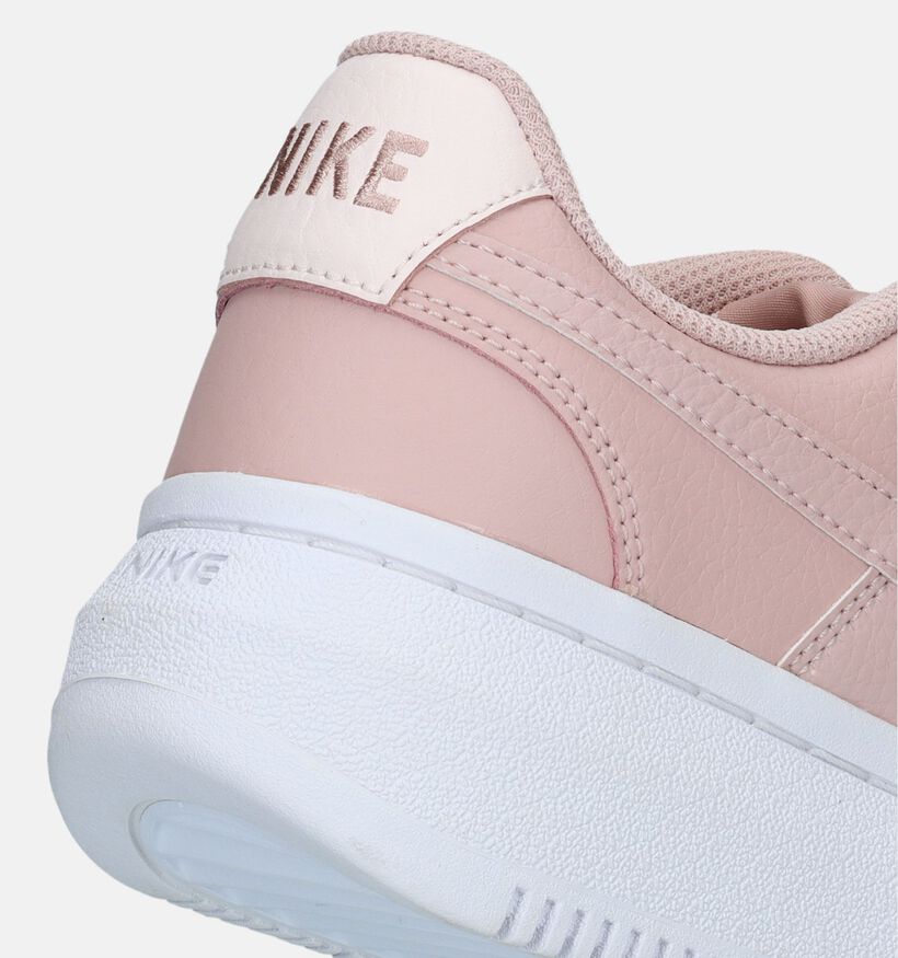 Nike Court Vision Alta Baskets en Rose pour femmes (332415)