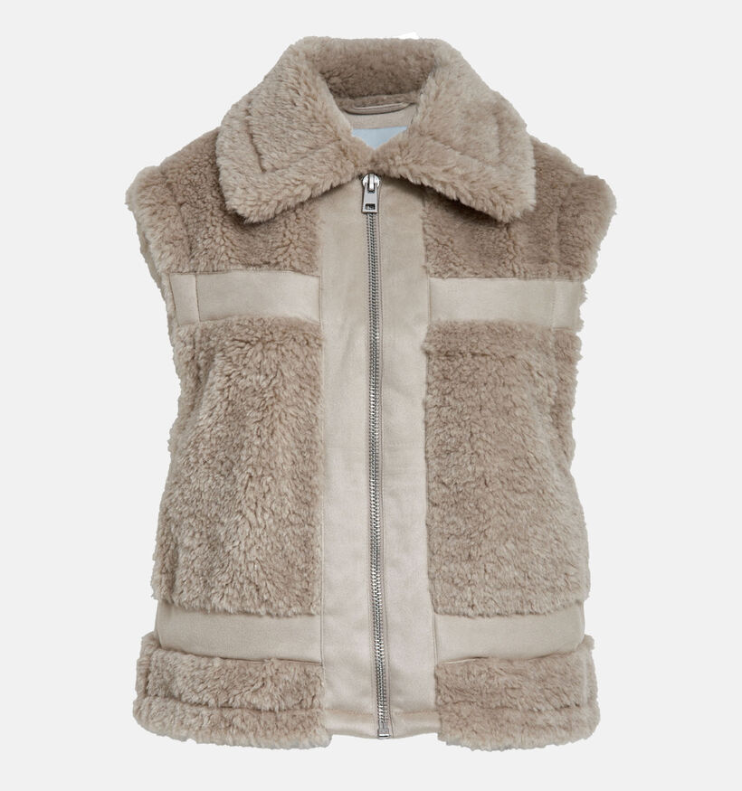 Minus Alda Veste sans manches en Beige pour femmes (359846)