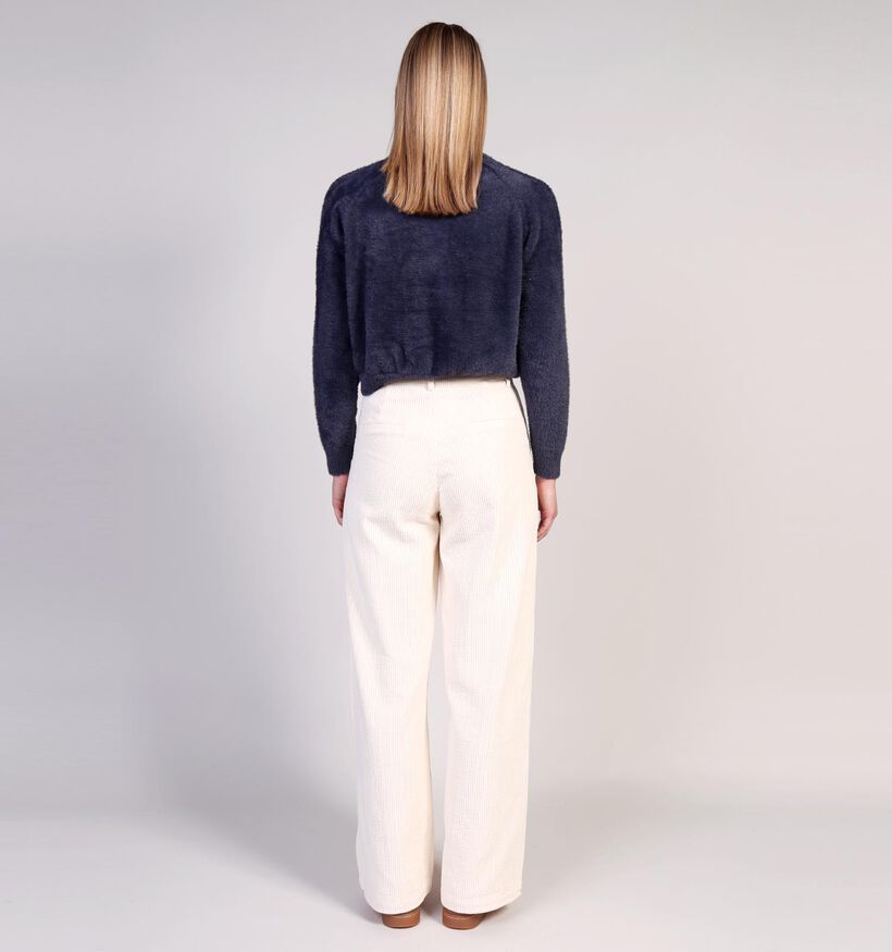 Orfeo Scarlett Pantalon classique en Écru pour femmes (364353)