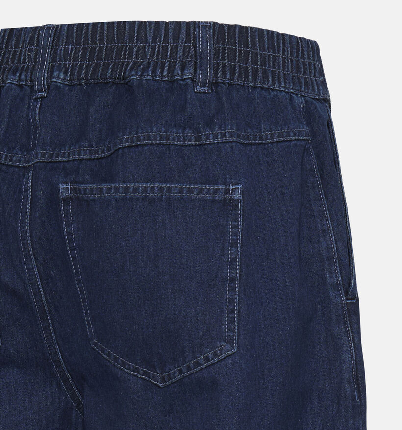 Fransa Holli Donkerblauwe Straight Leg Jeans voor dames (377898)