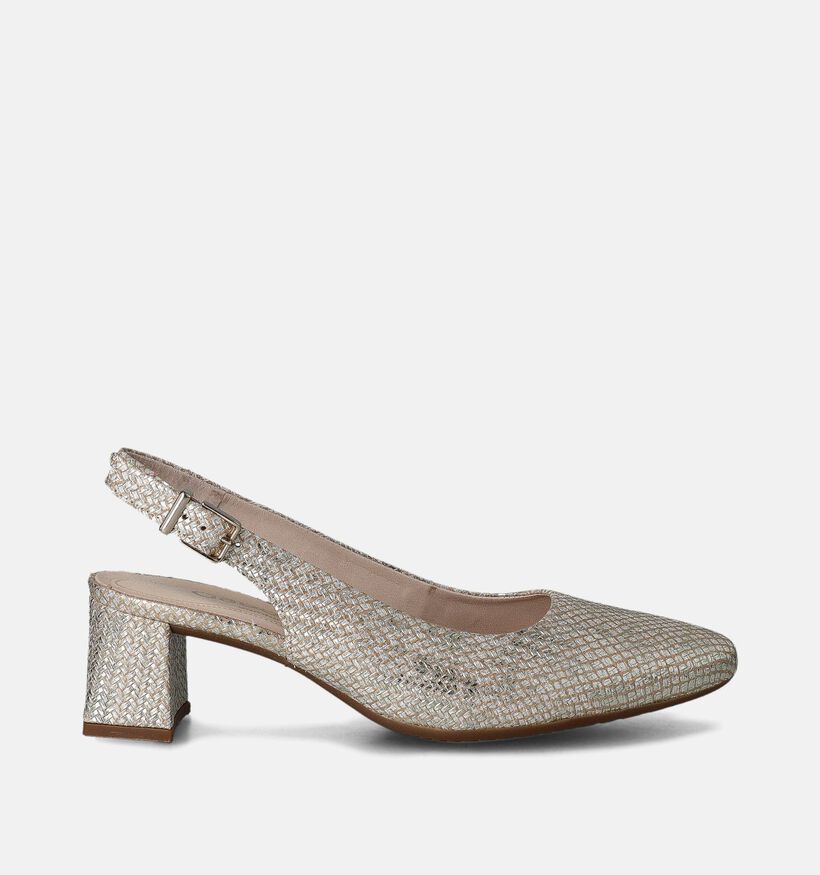 Gabor Gouden Slingback pumps voor dames (355057)