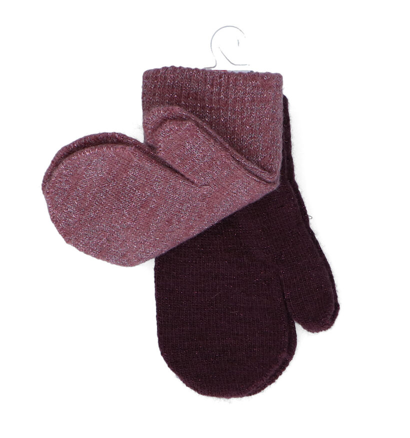 Celavi Paars/Bruine Handschoenen - 2 Paar voor meisjes (313469)