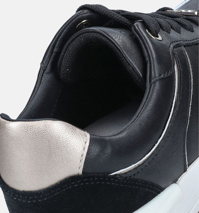 Geox Desya Baskets en Noir pour femmes (351673) - pour semelles orthopédiques