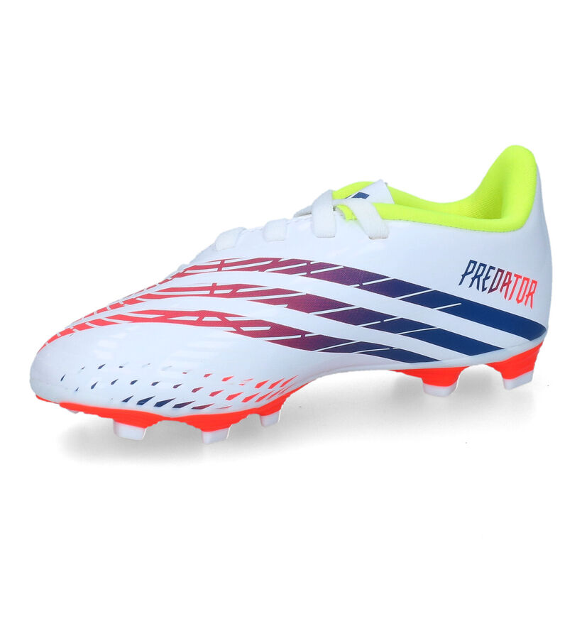 adidas Predator Edge Witte Voetbalschoenen voor meisjes, jongens (317492)