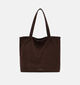 Emily & Noah Eva Suede Cabas en Brun fonc&eacute; pour femmes (378841)