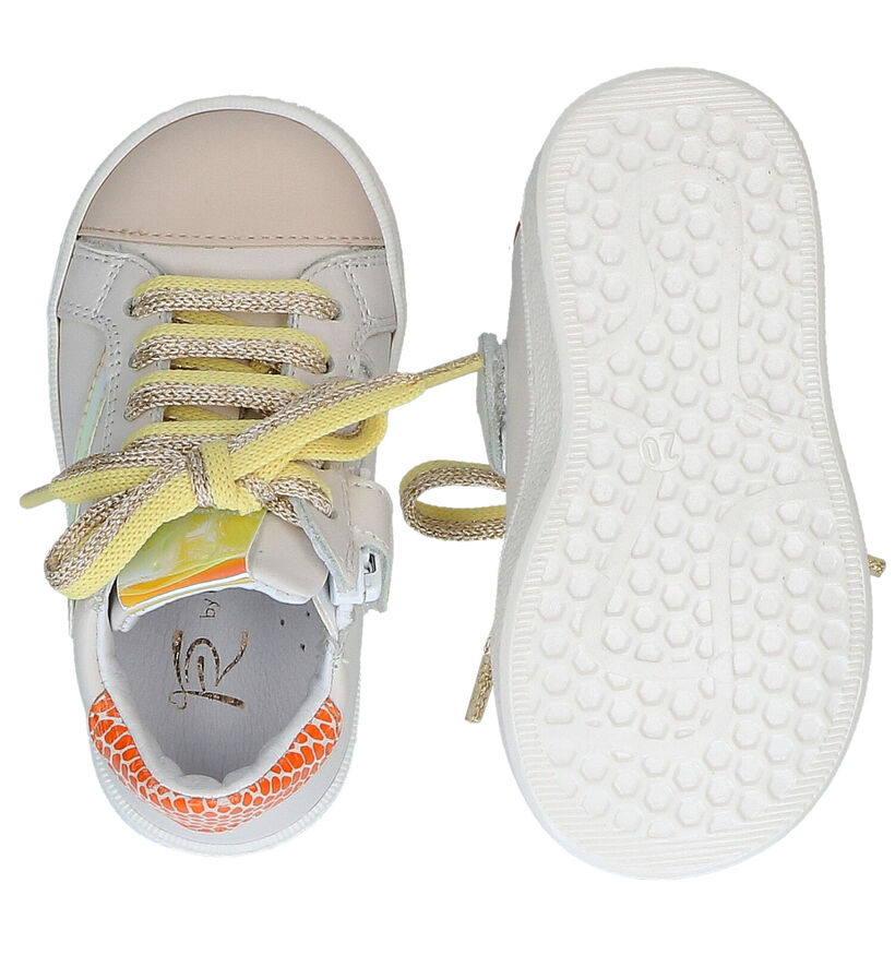 FR by Romagnoli Chaussures à lacets en Blanc en cuir (285441)