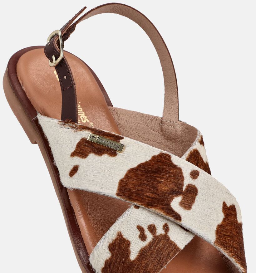 Les Tropeziennes Doapo Vache Beige Sandalen voor dames (373214)