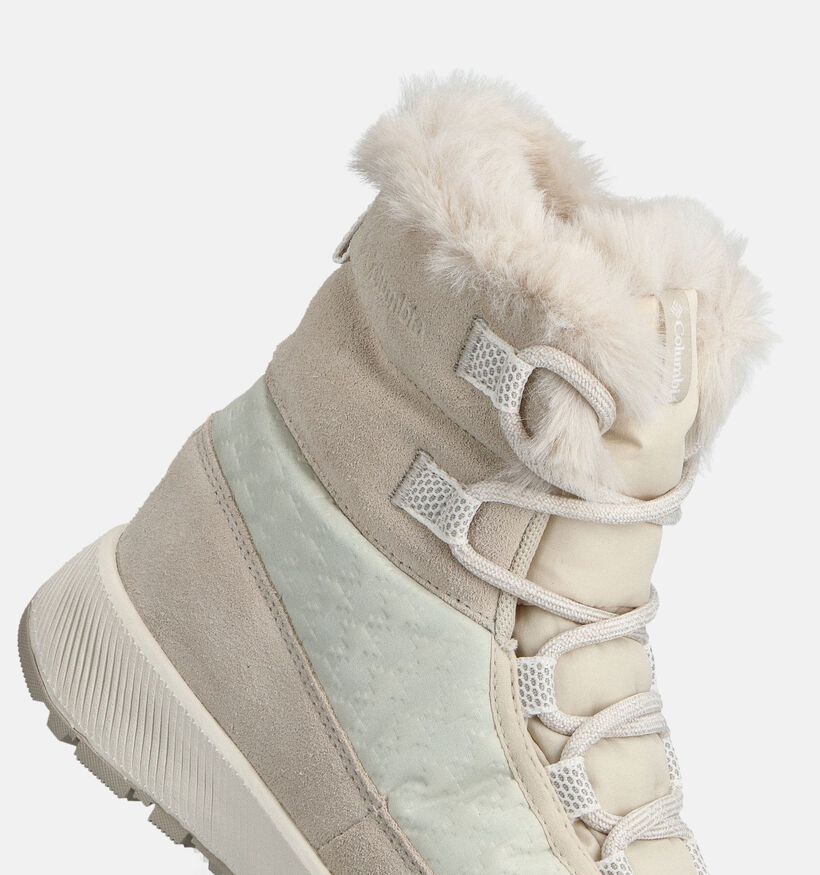 Columbia Slopeside Peak Luxe Ecru Snowboots voor dames (359532) - geschikt voor steunzolen