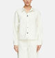 comma Witte Korte Jas voor dames (373286)