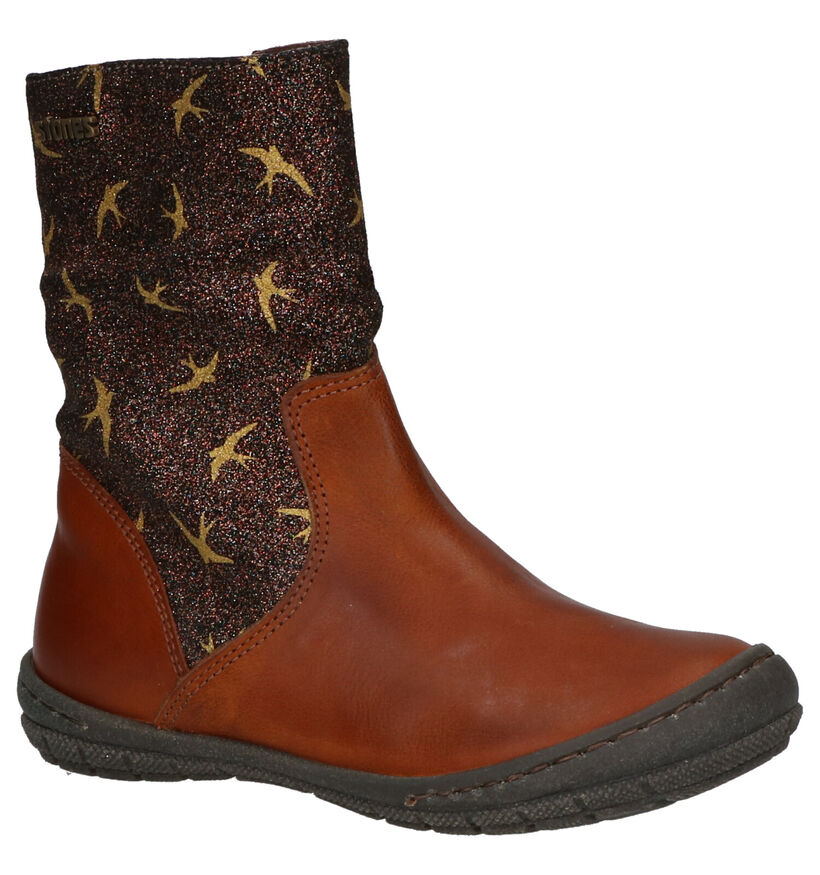 STONES and BONES Pemar Bottes en Bleu en cuir (255525)