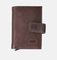 Bear Design Donkerbruine Portefeuille voor heren, dames (375832)