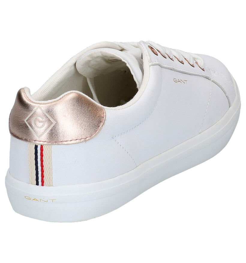 Gant Seaville Chaussures à lacets en Blanc en cuir (271311)