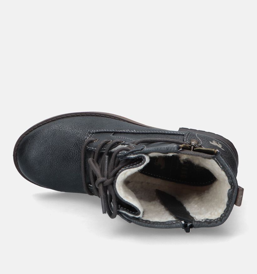 Mustang Bottines robustes en Gris pour filles (331714)