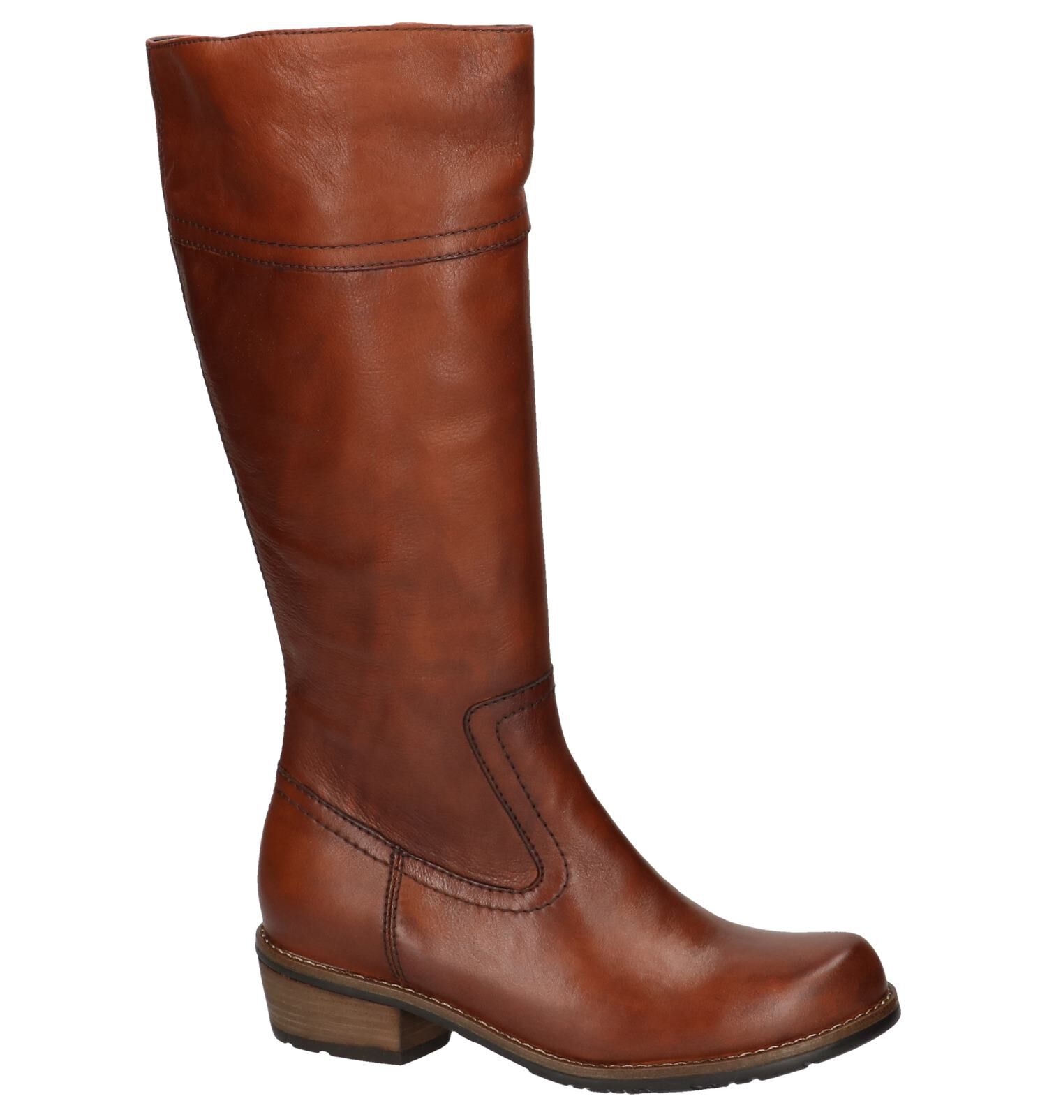 Wolky Tinto Cognac Lange Laarzen | Dames Laarzen | Online op TORFS.BE