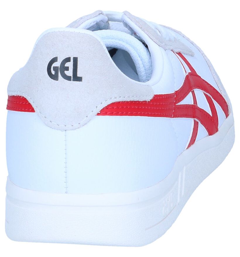 Witte Lage Sneakers Gel Vickka TRS in leer (238187)