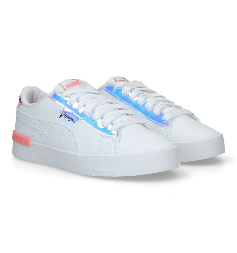 Puma Jada Crystal Wings Baskets en Blanc pour filles (326344)