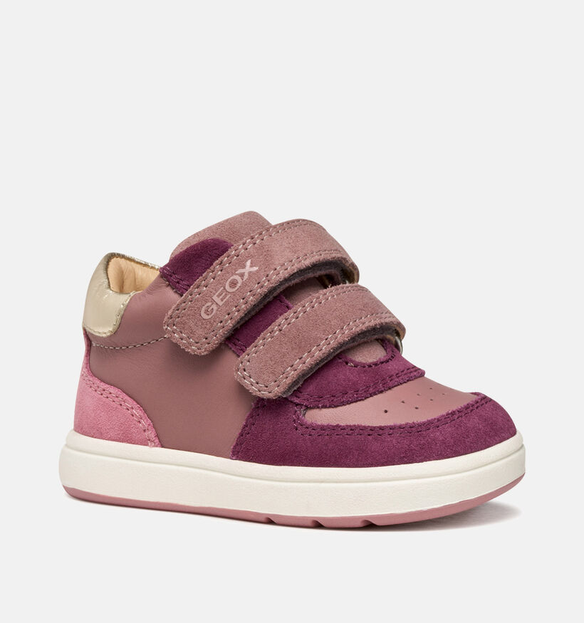 Geox Biglia Roze Hoge schoenen voor meisjes (360373) - geschikt voor steunzolen